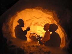 雪あかりinにしわが③