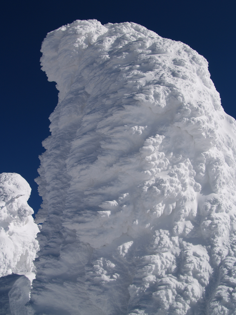 頂の雪②