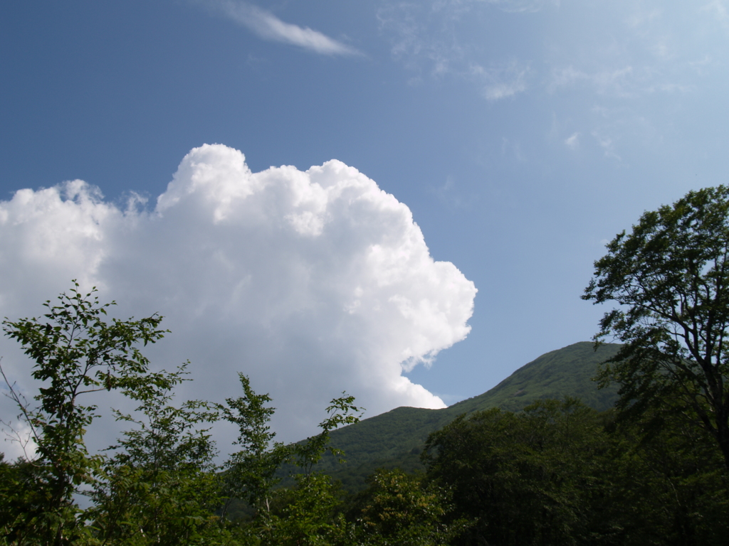 夏空②_雲の勢い