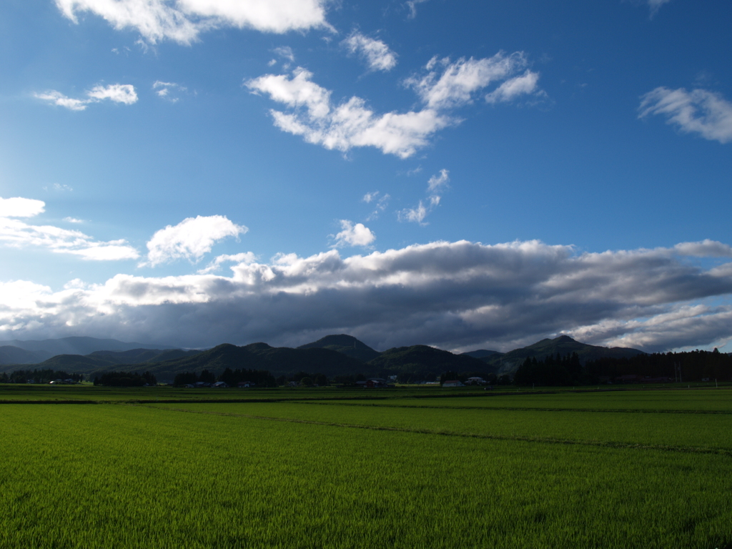 大地も空も奥行きがあった①