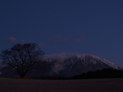 小岩井からの岩手山