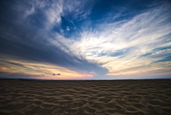 薄明の砂丘