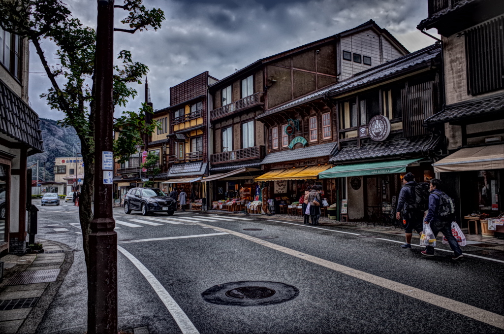 城崎駅前