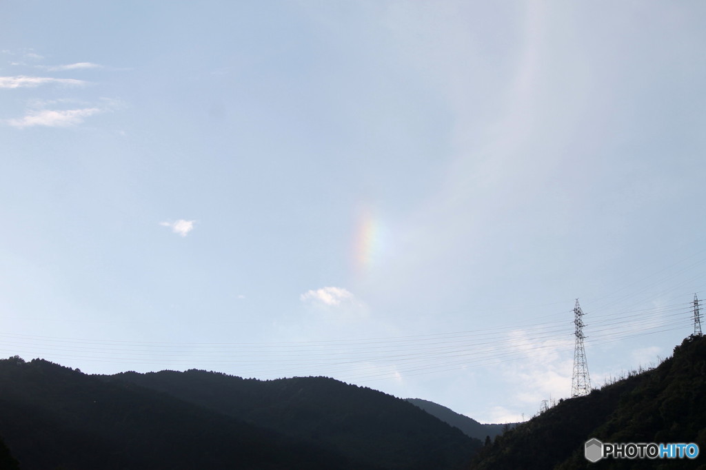 昨日の空　幻日