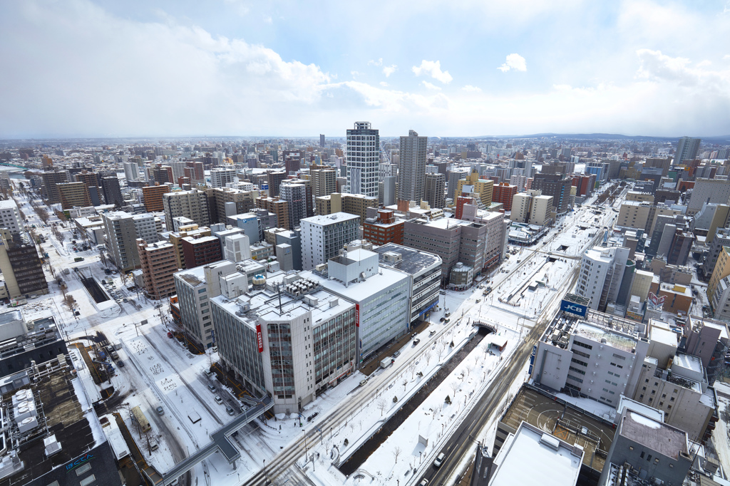 札幌の街並み