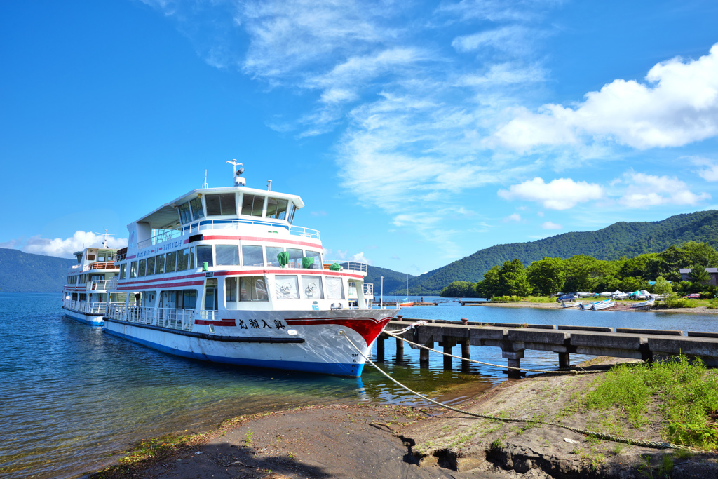 夏の十和田湖