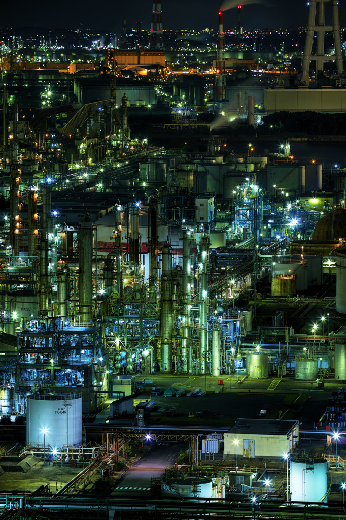四日市の夜景