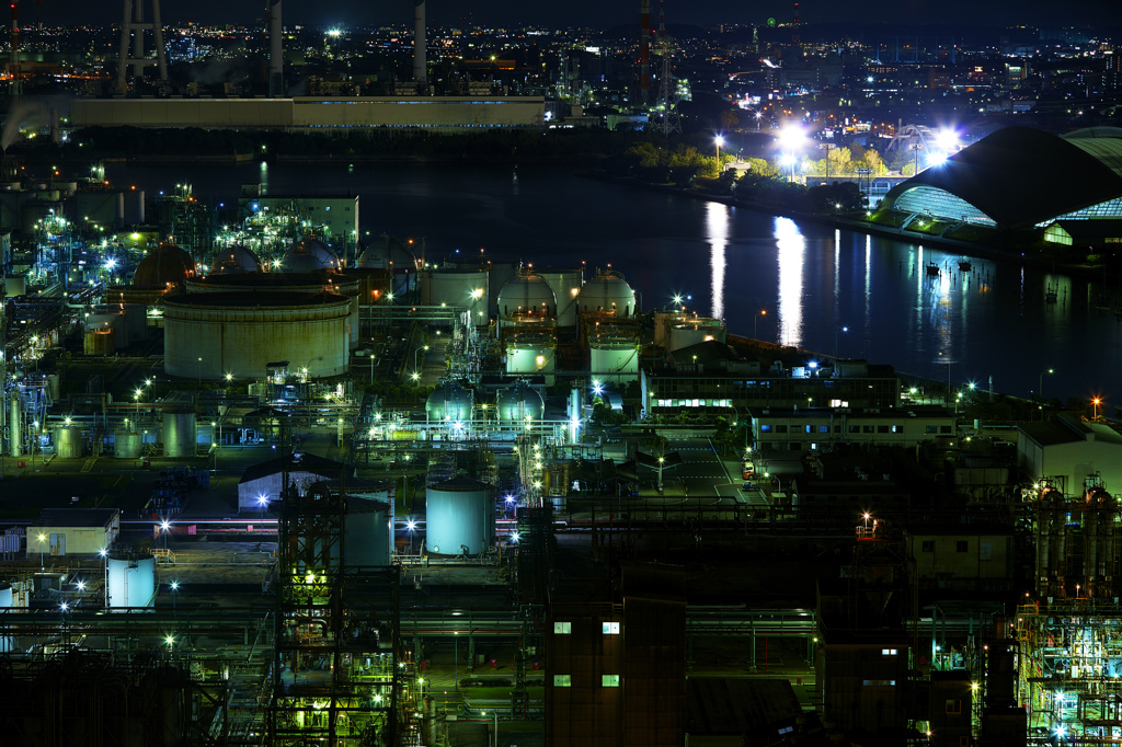 四日市の夜景