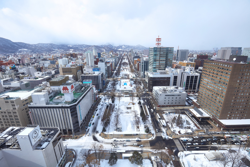 札幌の街並み