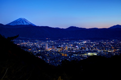 甲府の夜景