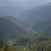 釈迦ヶ岳－孔雀岳　孔雀覗