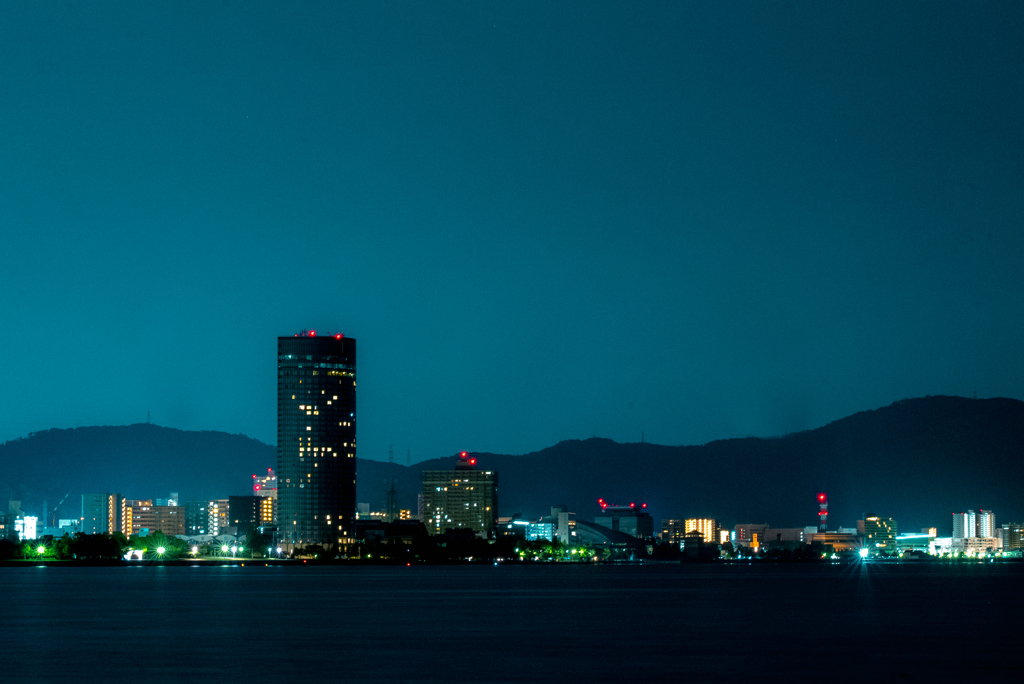 琵琶湖夜景