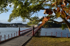 福浦朱塗りの橋