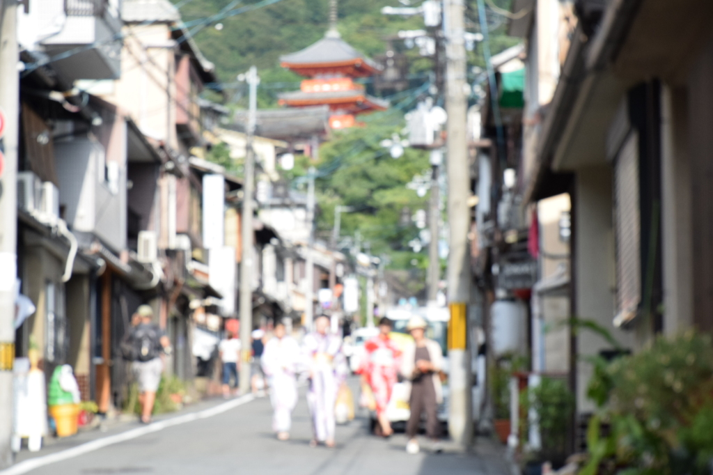 歩く