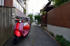 異人館の路地裏
