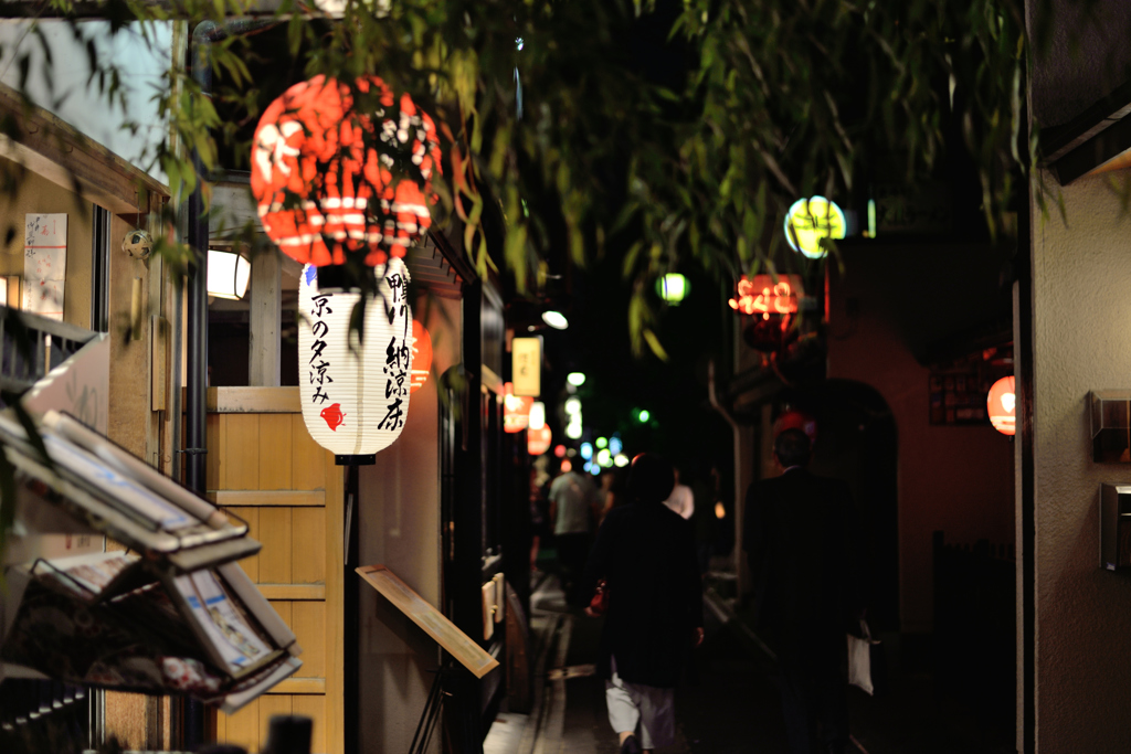 京の夕涼み