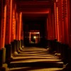 夜の千本鳥居　１
