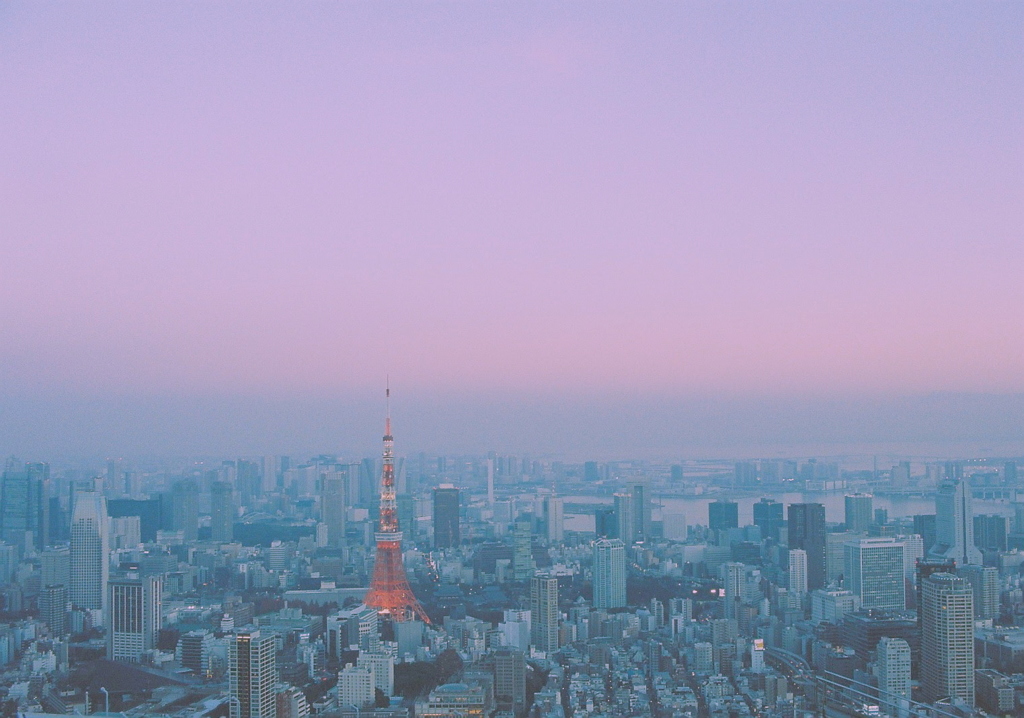 Tokyo sunset
