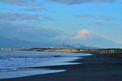 早朝の富士山