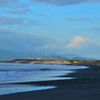 早朝の富士山