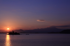 中海の夜明け