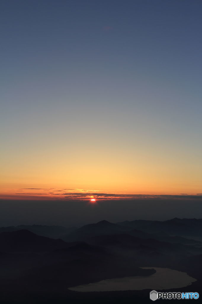 富士山　御来光