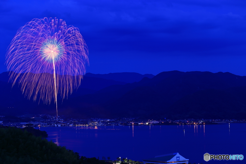 東郷湖　花火大会