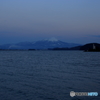 夕焼け大山