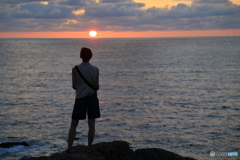 夕焼けを追いかけて