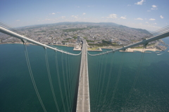 明石海峡大橋からの絶景