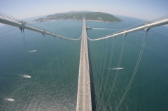 明石海峡大橋からの絶景