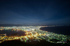 函館の夜景
