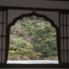 銀閣寺　額景色