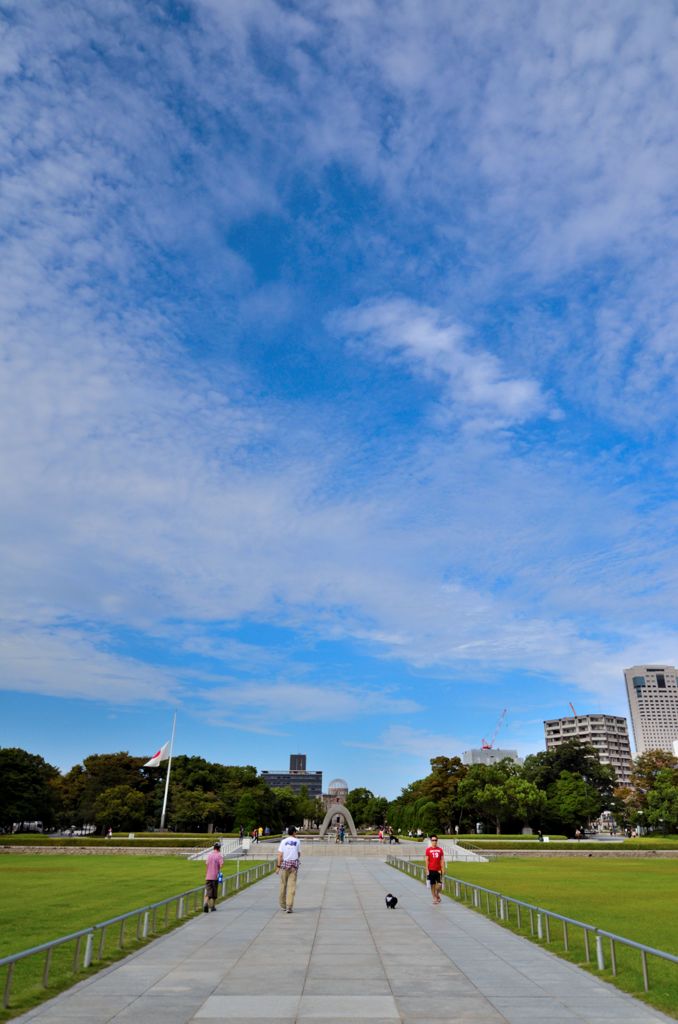 いつまでも青い空