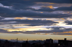 嵐の後の夕暮れ　２