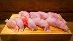 稲取　魚八　金目寿司