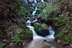 生田の大滝(下部)
