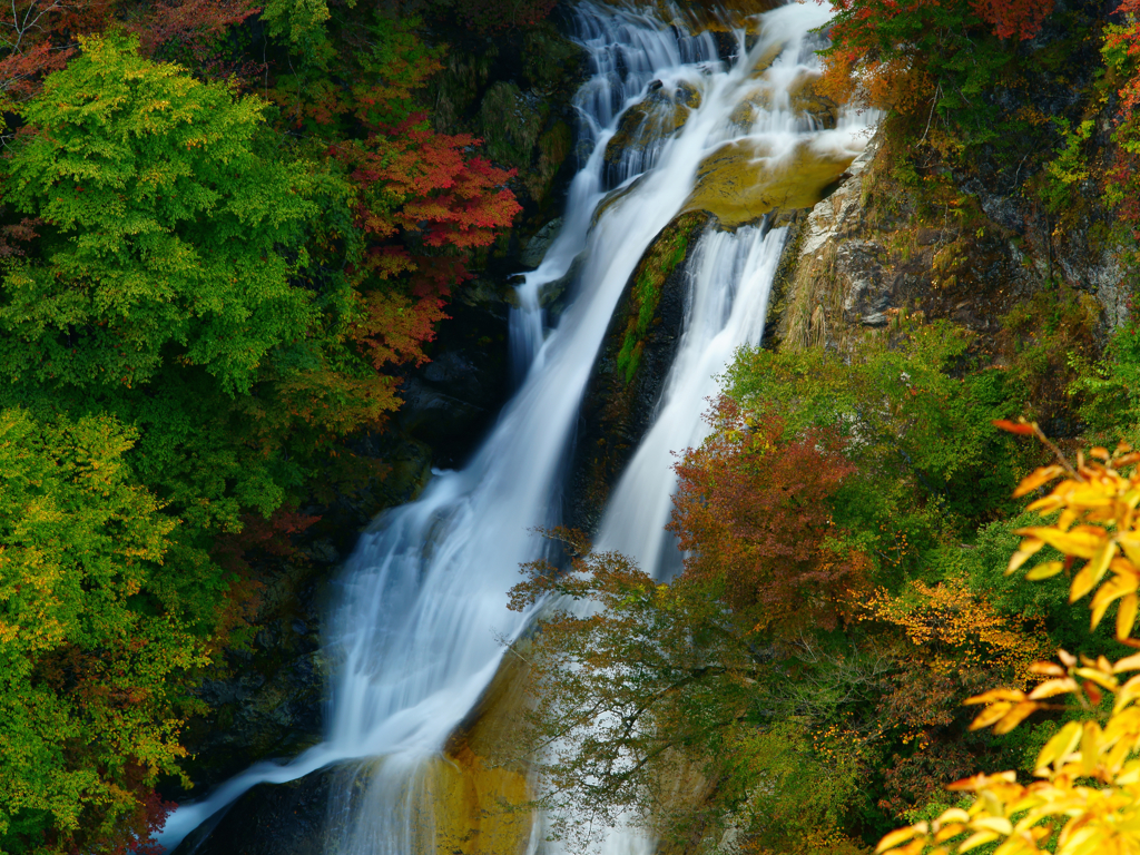 霧降の滝　