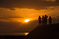 茜色に包まれて②