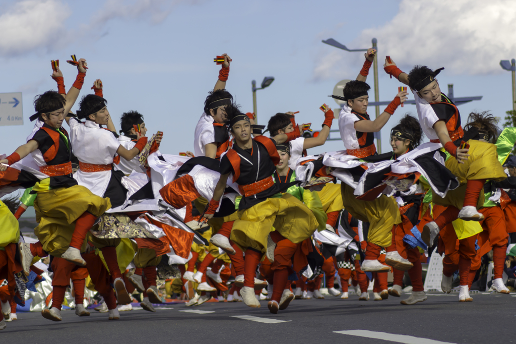 黒潮よさこい祭り2015