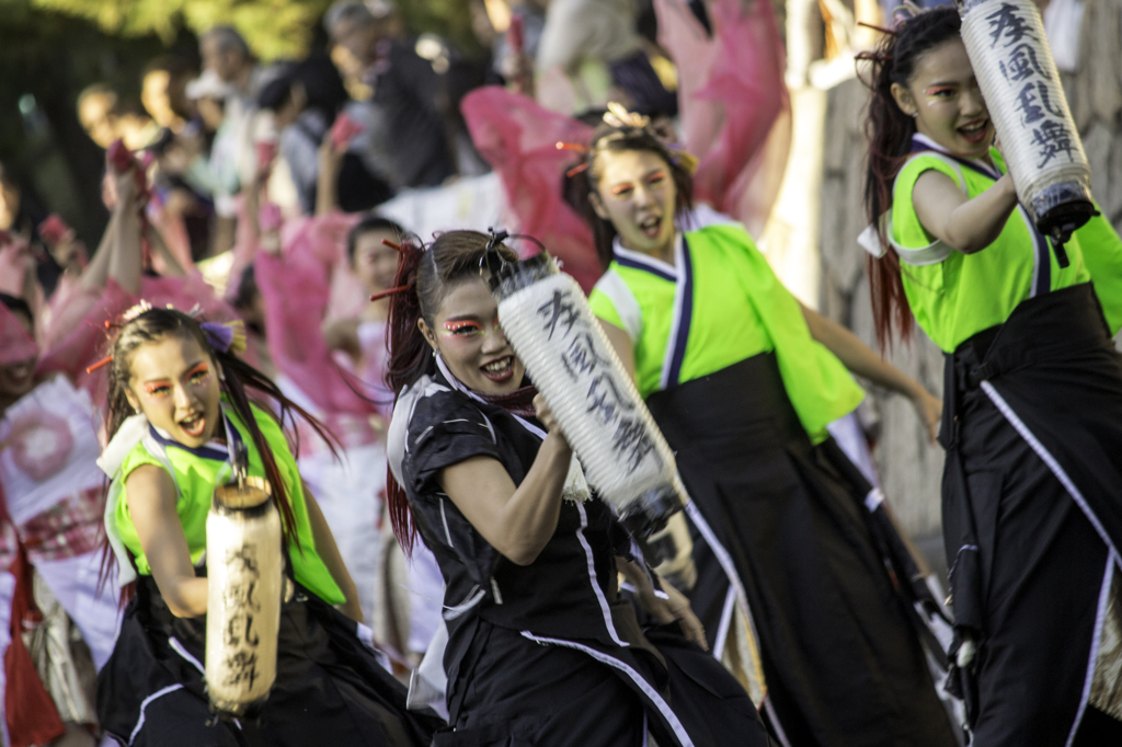 草加ふささら祭り/疾風乱舞さん