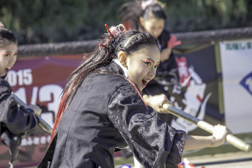 草加ふささら祭り/疾風乱舞さん