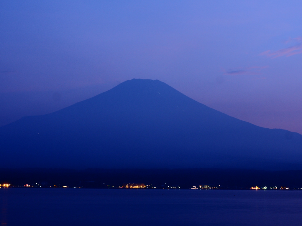 湖畔からの眺め２