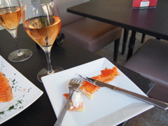 プロヴァンスのロゼ。キリリ！っと辛口。