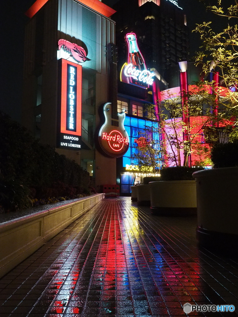 雨のユニバ
