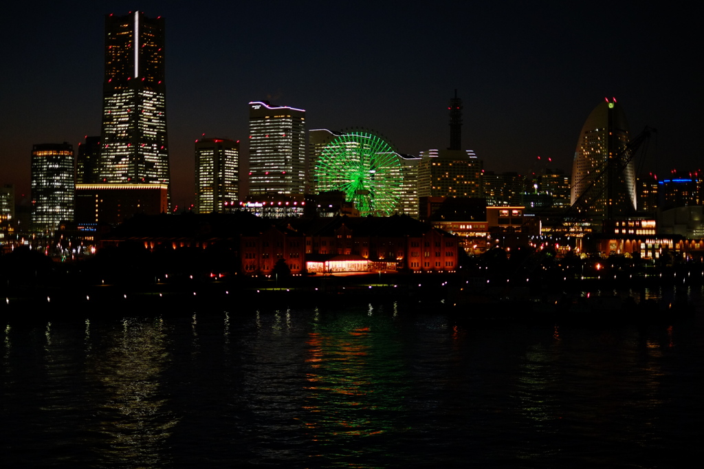 港の夜景