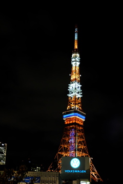 手持ちで東京タワー