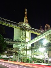 大船渡工場夜景5