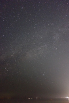 ボラカイ島の夜空