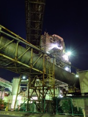 大船渡工場夜景２